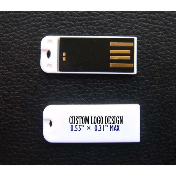 Mini Capless USB Flash Drive 2.0 with Free silkscreen 1C/1 side... from ASI 37218 Athena Promo (tm)