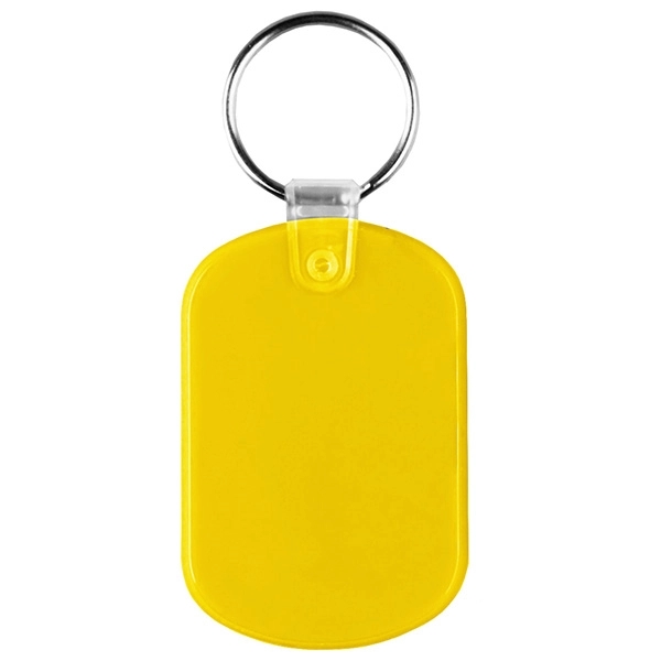 Rectangular / oval Shape PVC Key Holder... from ASI 74585 Nu Promo International / Nu Promo Line