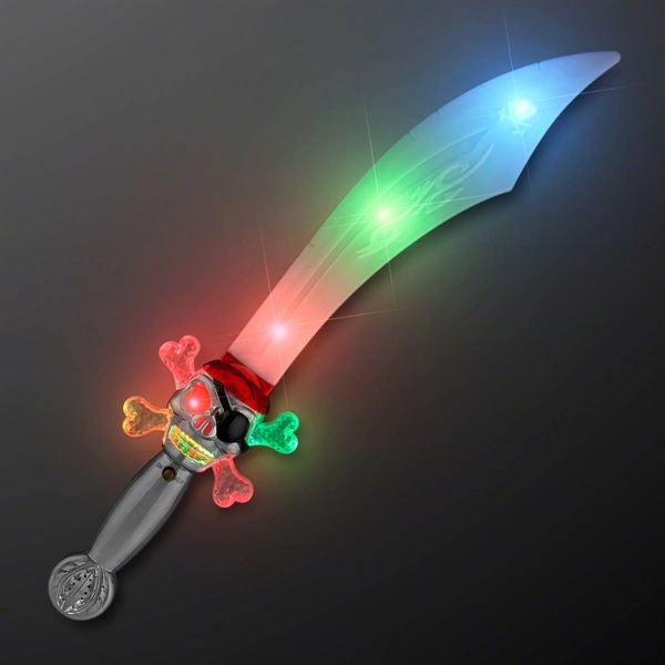 Blinky Pirate Knife Mini Light Up; Blank & Imprint Pricing... from ASI 34194 ALightPromos