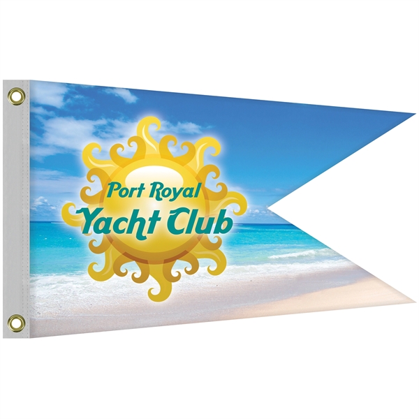 24" x 36" Double Sided Knitted Polyester Swallowtail Boat Flag... from ASI 80228 Quinn