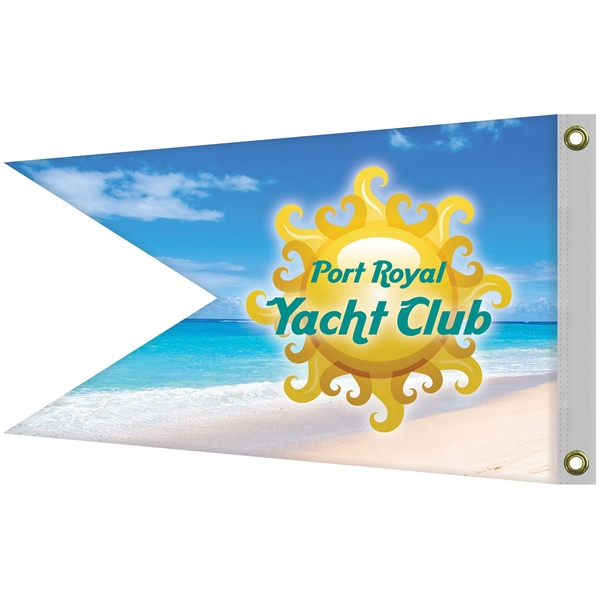 24" x 36" Double Sided Knitted Polyester Swallowtail Boat Flag... from ASI 80228 Quinn