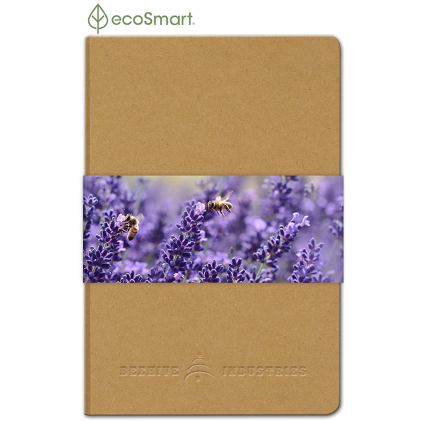 Natural recycled cover, 5.5x8.25, Full-Color Graphic Wrap, 80 sheets lined paper,... from ASI 91340 Journalbooks/Timeplanner Calendars