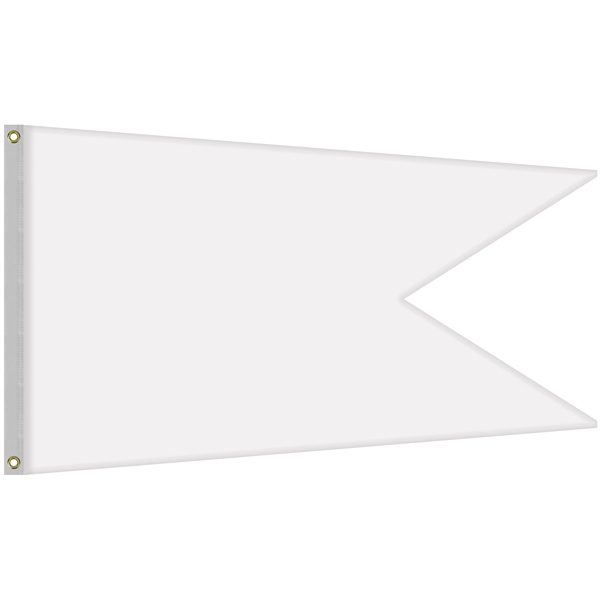 36" x 60" Single Reverse Knitted Polyester Swallowtail Boat Flag... from ASI 80228 Quinn