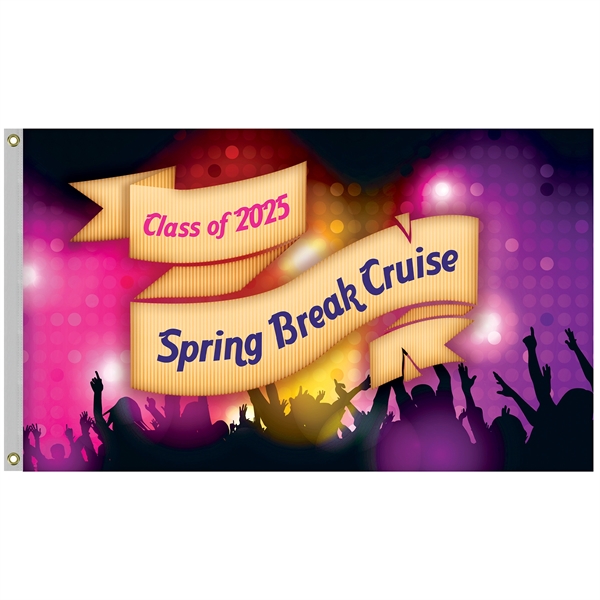 36" x 60" Double Sided Knitted Polyester Rectangle Boat Flag... from ASI 80228 Quinn