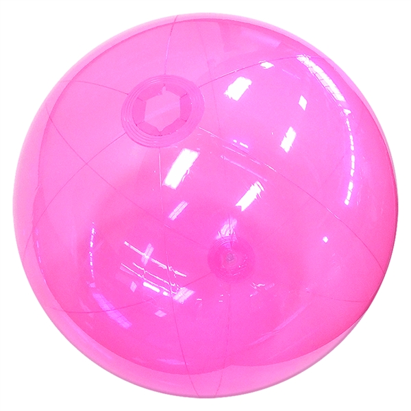 Inflatable translucent color beach ball, 16".... from ASI 31977 Adline Industries Inc