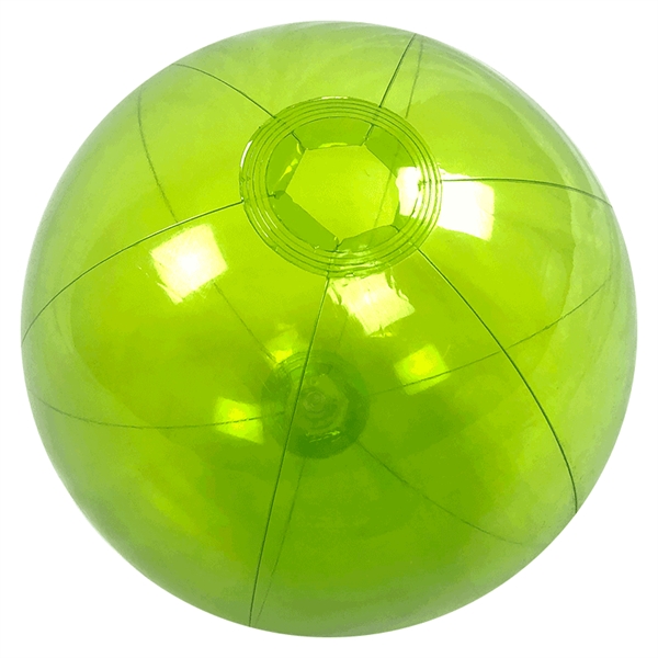 Inflatable translucent color beach ball, 16".... from ASI 31977 Adline Industries Inc