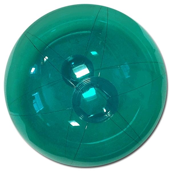 Inflatable translucent color beach ball, 16".... from ASI 31977 Adline Industries Inc