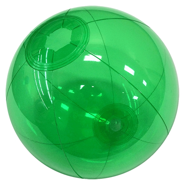 Inflatable Translucent Green Beach Balls... from ASI 31977 Adline Industries Inc