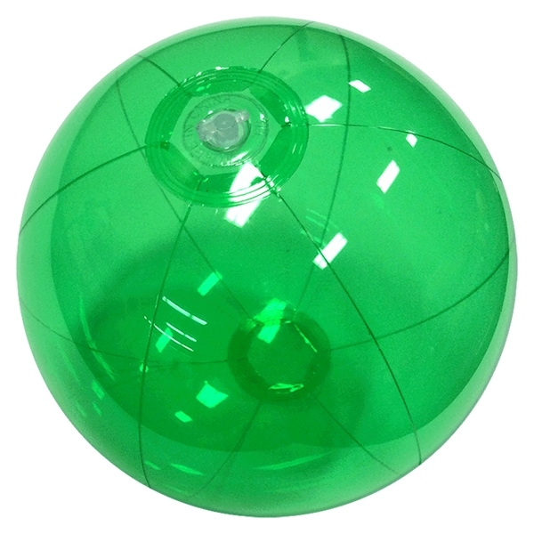 Inflatable Translucent Green Beach Balls... from ASI 31977 Adline Industries Inc
