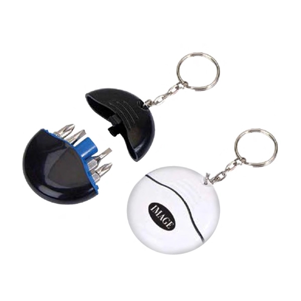Key ring with miniature screwdriver set.... from ASI 64845 Kin Image Inc