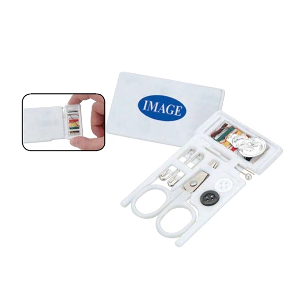 A convenient and portable sewing kit for quick garment repairs, perfect... from ASI 64845 Kin Image Inc / Himmers International Inc. DBA Kin Image Inc