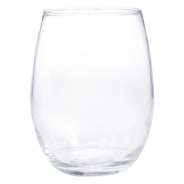 Stemless wine glass with brim made of the highest standard glass... from ASI 61125 Hit Promotional Products / Hit®