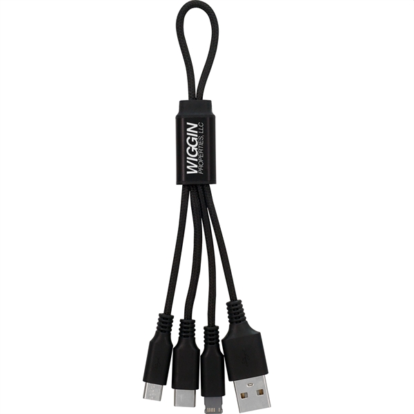 Metallic Loop 3-in-1 Cable with Type C USB... from ASI 30208 A P Specialties / AP Specialties