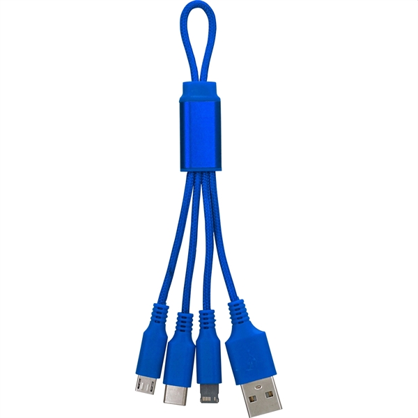 Metallic Loop 3-in-1 Cable with Type C USB... from ASI 30208 A P Specialties / AP Specialties