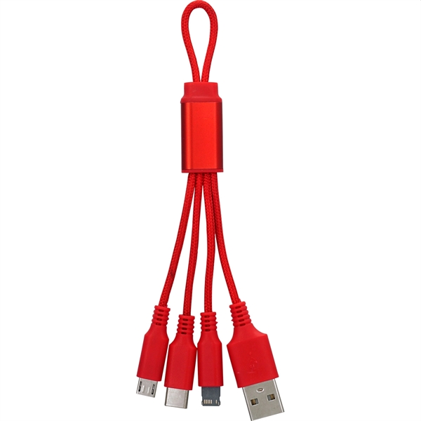 Metallic Loop 3-in-1 Cable with Type C USB... from ASI 30208 A P Specialties / AP Specialties