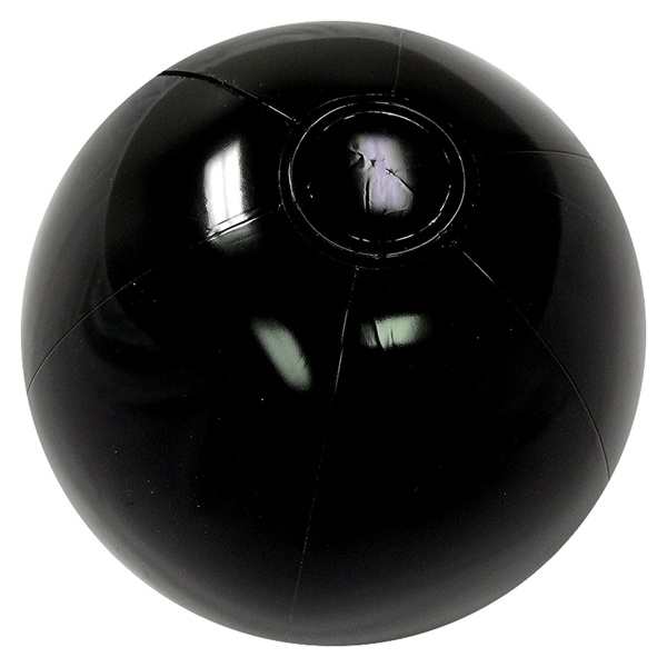 Inflatable Solid Black Beach Ball, varies sizes.... from ASI 31977 Adline Industries Inc
