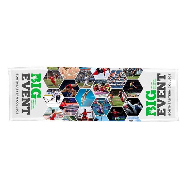 12" x 36" 170GSM polyester microfiber cooling towel with hemmed edges... from ASI 62660 Innovation Line