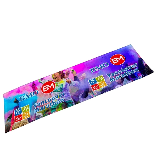 12" x 36" 170GSM polyester microfiber cooling towel with hemmed edges... from ASI 62660 Innovation Line