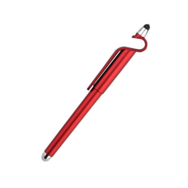 Touch screen ballpoint stylus pen with phone holder with a painted... from ASI 37218 Athena Promo (tm)