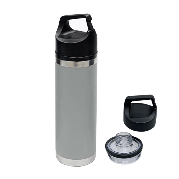 18 oz. stainless steel Davenport bottle with insulation to keep drinks... from ASI 61125 Hit Promotional Products / Hit®