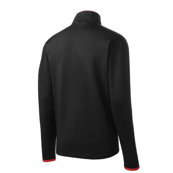 Sport-Tek Sport-Wick Stretch Contrast Full-Zip Jacket.... from ASI 84863 SanMar