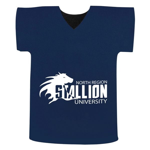 Bottle holder made of laminated open cell foam.... from ASI 61125 Hit Promotional Products / Hit®