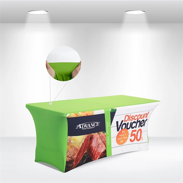 Standard stretch zip back table cover.... from ASI 66230 Landes Inc
