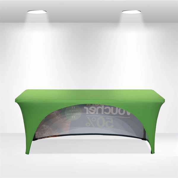 Standard stretch open back table cover.... from ASI 66230 Landes Inc