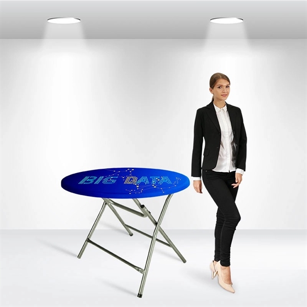 Standard stretch topper round table cover.... from ASI 66230 Landes Inc