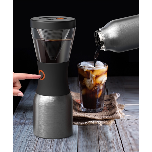 40 oz./450 ml cold brew insulated portable brewer.... from ASI 31518 ADNART