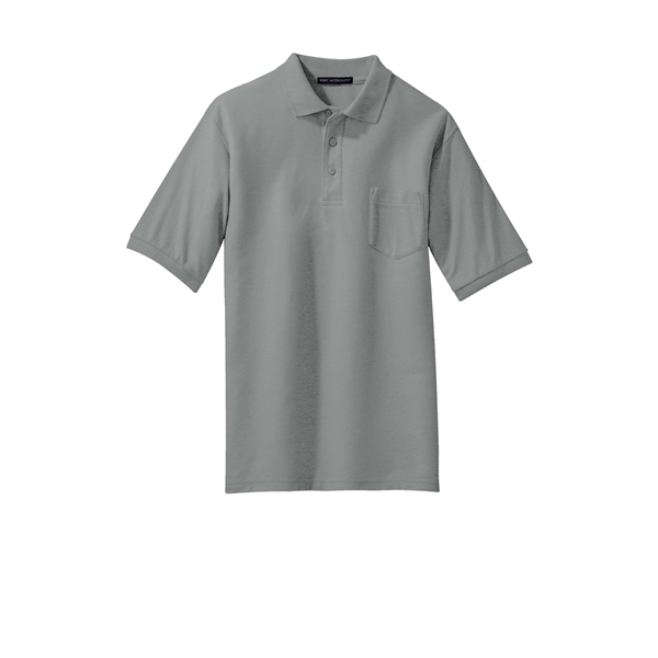 Port Authority Tall Silk Touch Polo with Pocket.... from ASI 84863 SanMar
