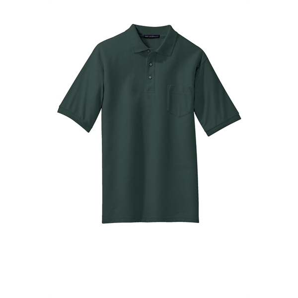 Port Authority Tall Silk Touch Polo with Pocket.... from ASI 84863 SanMar