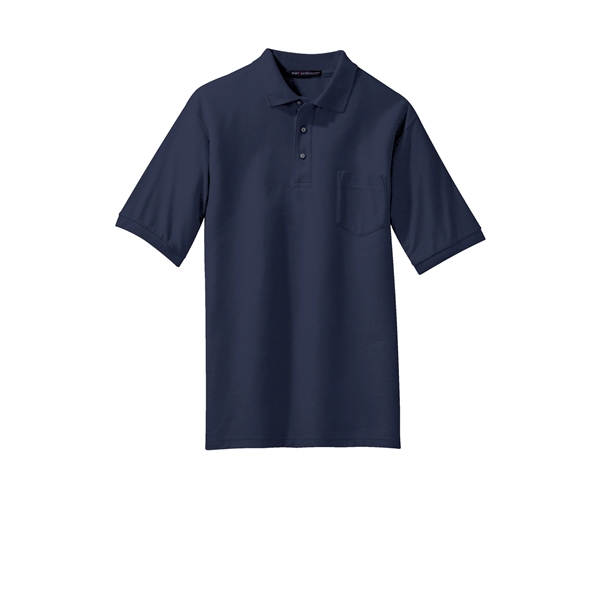 Port Authority Tall Silk Touch Polo with Pocket.... from ASI 84863 SanMar