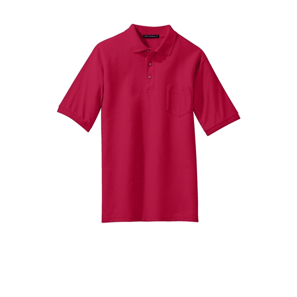 Port Authority Tall Silk Touch Polo with Pocket.... from ASI 84863 SanMar