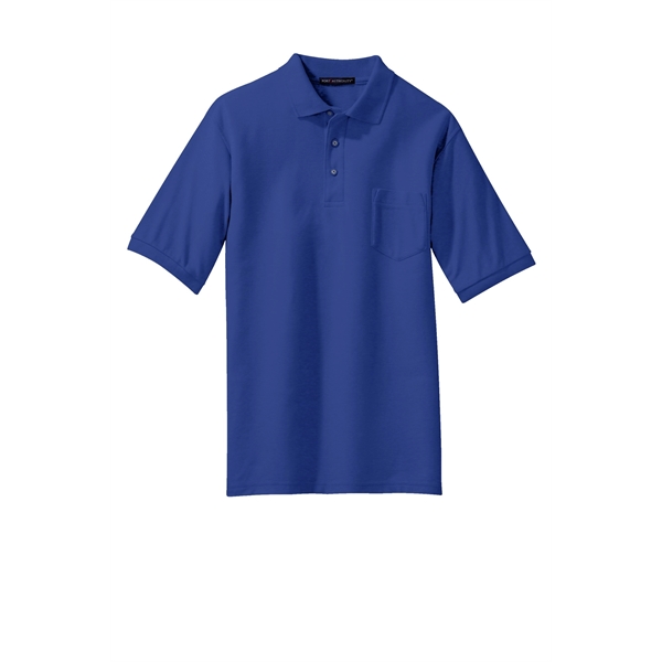 Port Authority Tall Silk Touch Polo with Pocket.... from ASI 84863 SanMar