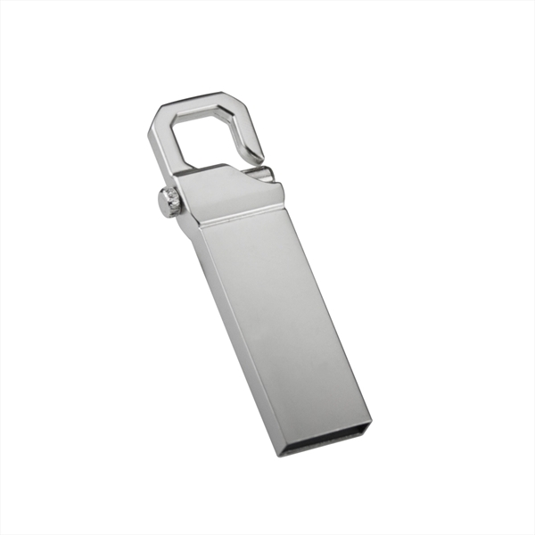 Almost like a carabiner, the Mini USB Drive, Hook, will fit... from ASI 74741 NVS Promo Designs, Inc. / NVS Promo