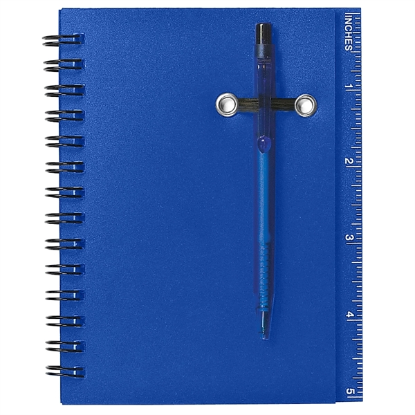 Spiral 50 page lined notebook and pen.... from ASI 61125 Hit Promotional Products / Hit®