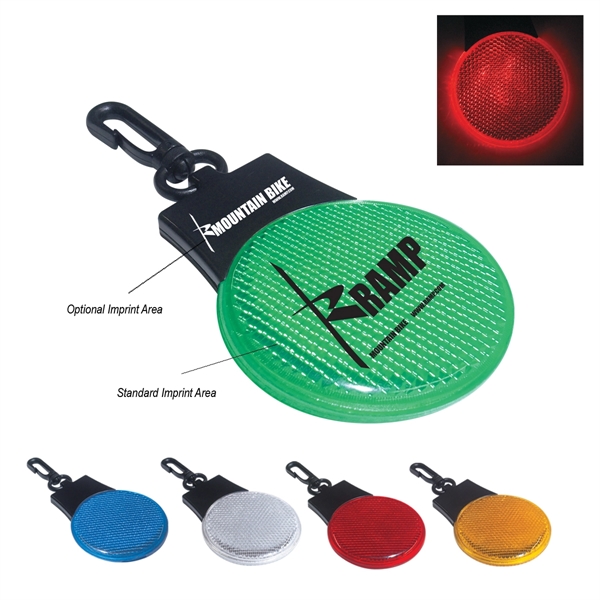 Tri-function red blinking light with swivel clip for attachment.... from ASI 61125 Hit Promotional Products / Hit®
