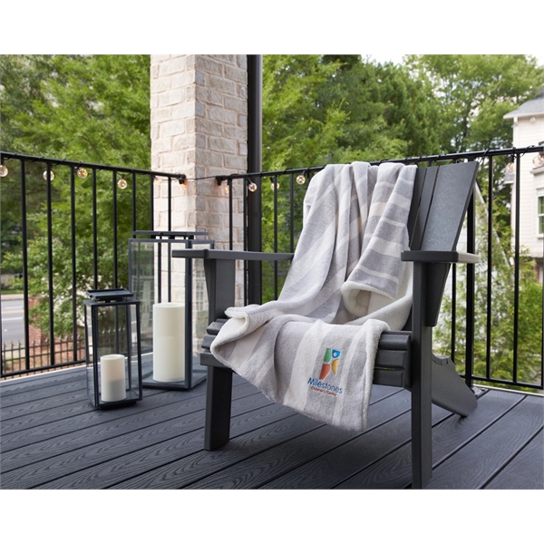 Plush, Chenille throw throw blanket reversed with sherpa measuring 50" x... from ASI 73520 Neet Feet / Kanata Blanket