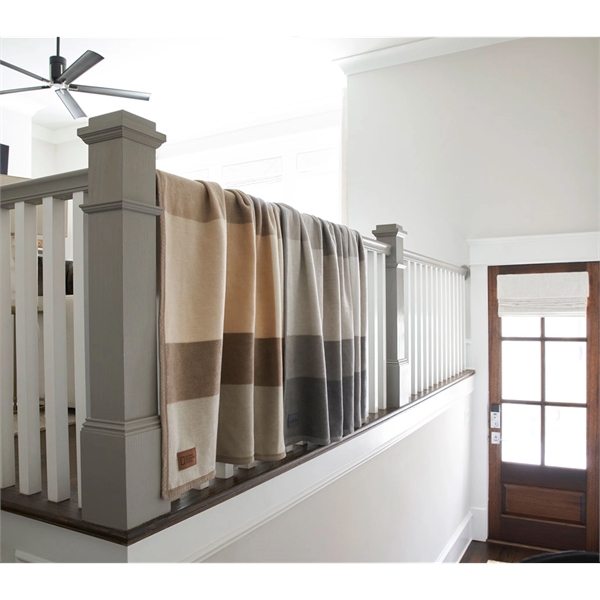 Made in Germany wool style throw blanket- 86% acrylic / 7%... from ASI 73520 Neet Feet / Kanata Blanket