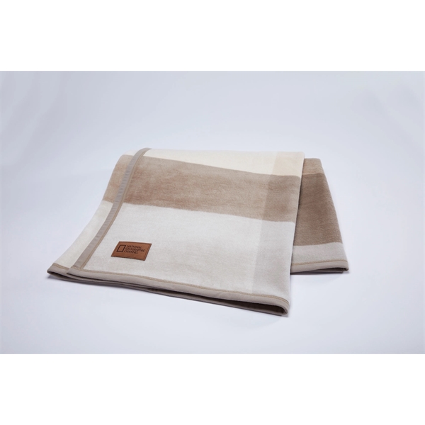 Made in Germany wool style throw blanket- 86% acrylic / 7%... from ASI 73520 Neet Feet / Kanata Blanket