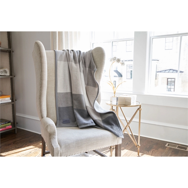 Made in Germany wool style throw blanket- 86% acrylic / 7%... from ASI 73520 Neet Feet / Kanata Blanket