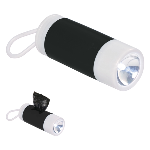 Dog bag dispenser with flashlight.... from ASI 61125 Hit Promotional Products / Hit®