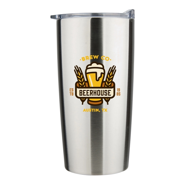 20 oz. stainless steel vacuum insulated tumbler with copper lining and... from ASI 63549 Jornik Manufacturing Corp / Jornik