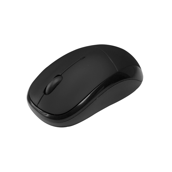 Optical Wireless Mouse, Form-Fitted and Full Size Mouse... from ASI 74741 NVS Promo Designs, Inc. / NVS Promo