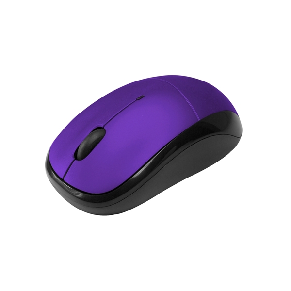 Optical Wireless Mouse, Form-Fitted and Full Size Mouse... from ASI 74741 NVS Promo Designs, Inc. / NVS Promo