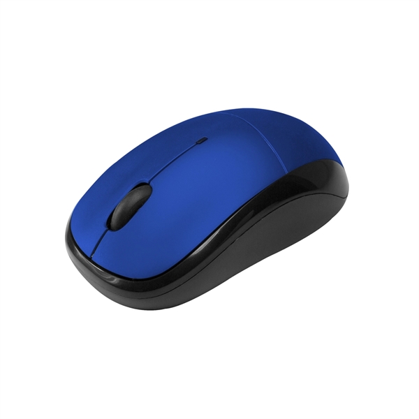 Optical Wireless Mouse, Form-Fitted and Full Size Mouse... from ASI 74741 NVS Promo Designs, Inc. / NVS Promo