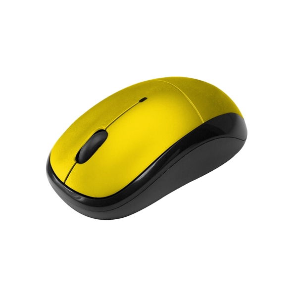 Optical Wireless Mouse, Form-Fitted and Full Size Mouse... from ASI 74741 NVS Promo Designs, Inc. / NVS Promo