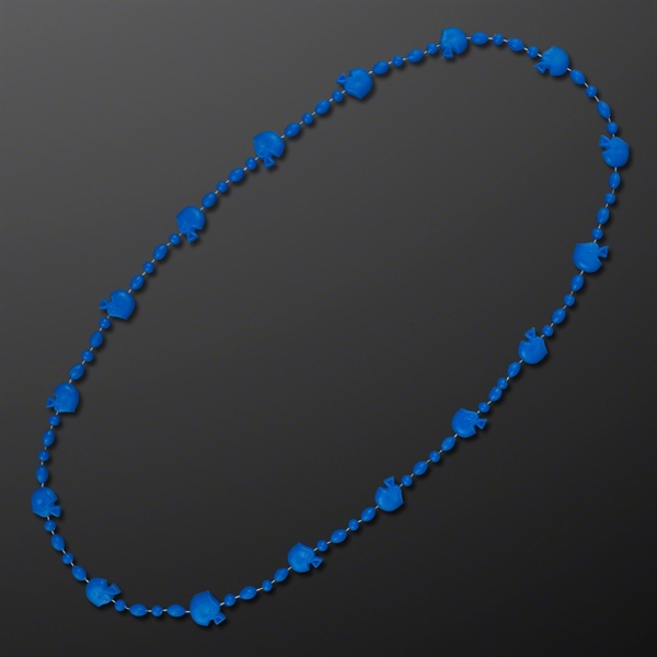 Football Head Party Bead Necklaces; Blank Pricing... from ASI 34194 ALightPromos