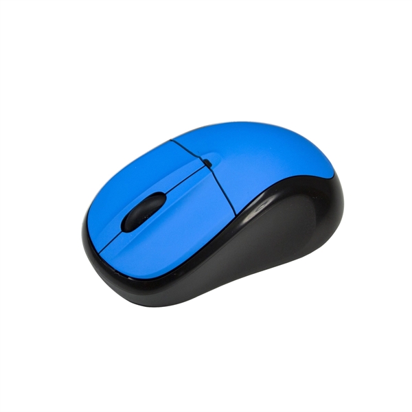 Optical Wireless Mouse, Form-Fitted and Full Size Mouse... from ASI 74741 NVS Promo Designs, Inc. / NVS Promo